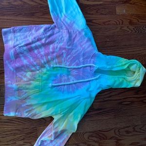 cropped hoodie